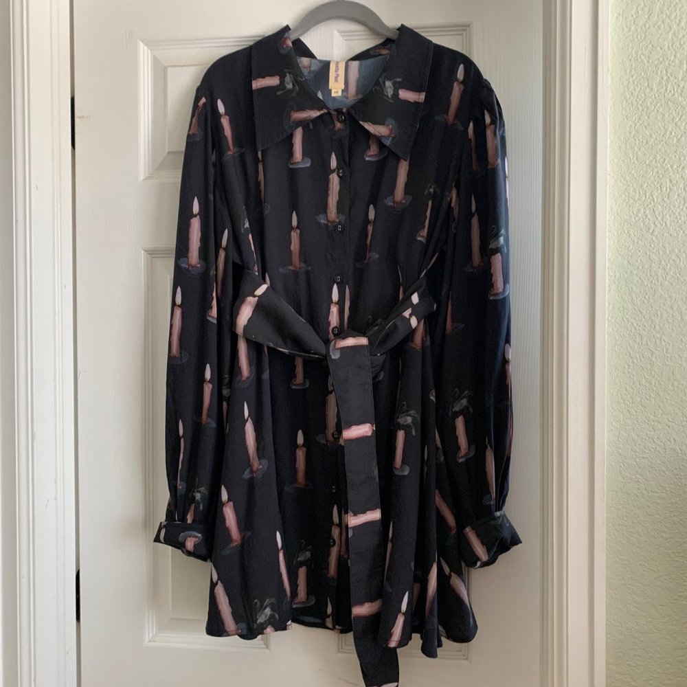 Samantha Pleet Enchantment Tunic Dress in Candle Size 16